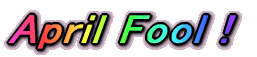 April Fool !